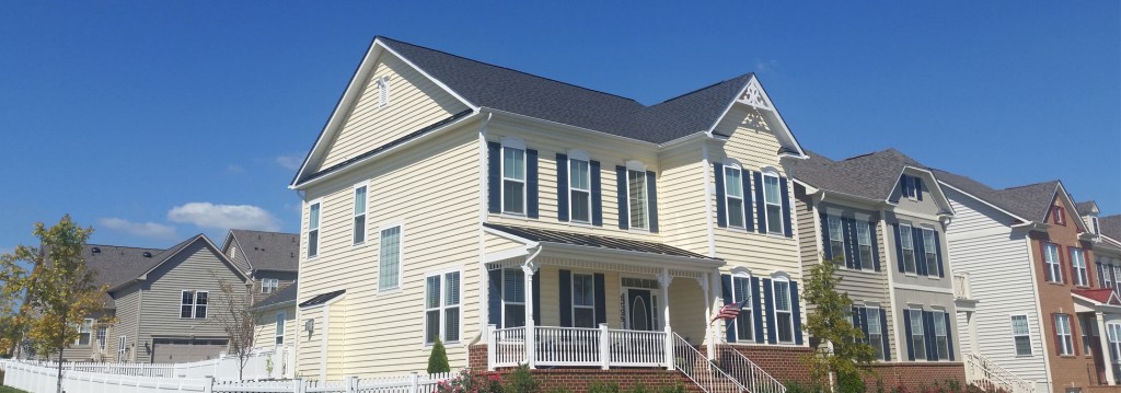 New Roof and Siding on Residential Homes