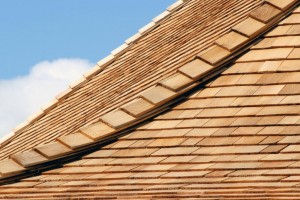 Cedar roofing